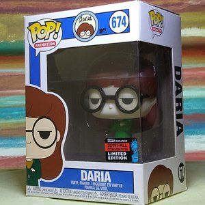 Daria 2019 Fall Convention Exclusive 674 Funko POP NIB Highly Collectible!!!